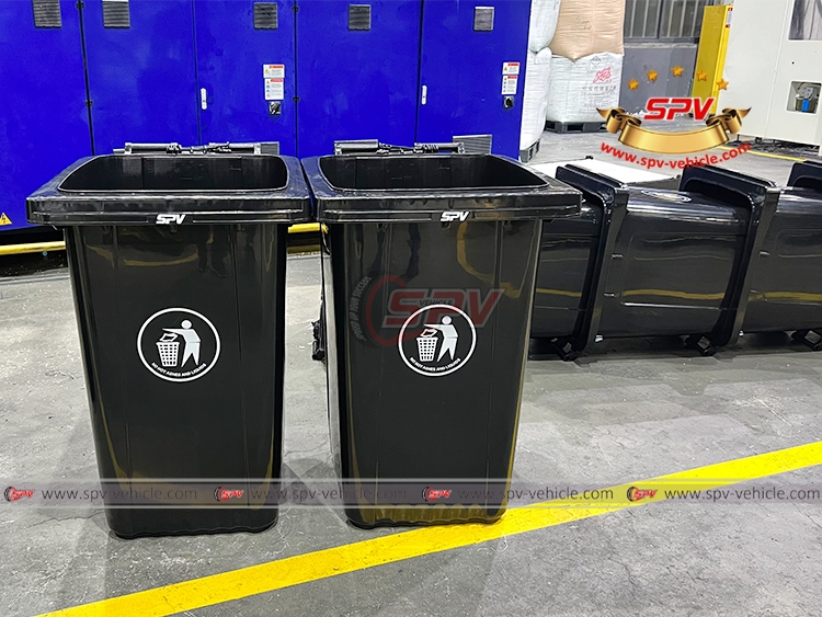 SPV 360L Plastic Dustbins 